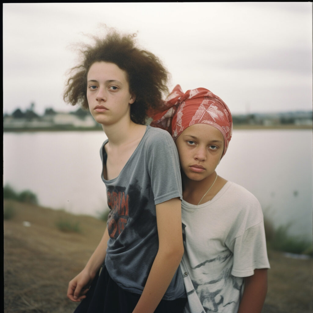joergalexander_Two_teenagers_white_and_afro-cuban_wrapped_in_on_9bbafb35-b607-448a-ba15-60cf5fd958ea