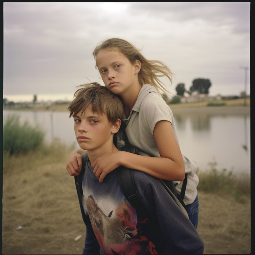 joergalexander_two_teenagers_one_is_carrying_the_other_on_his_b_435f2203-327e-4498-87a4-fe24495a889a